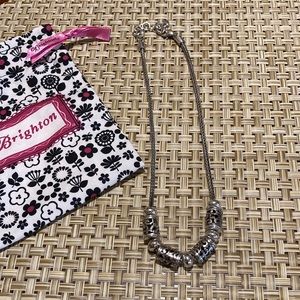Beautiful Brighton Beaded Silver Necklace